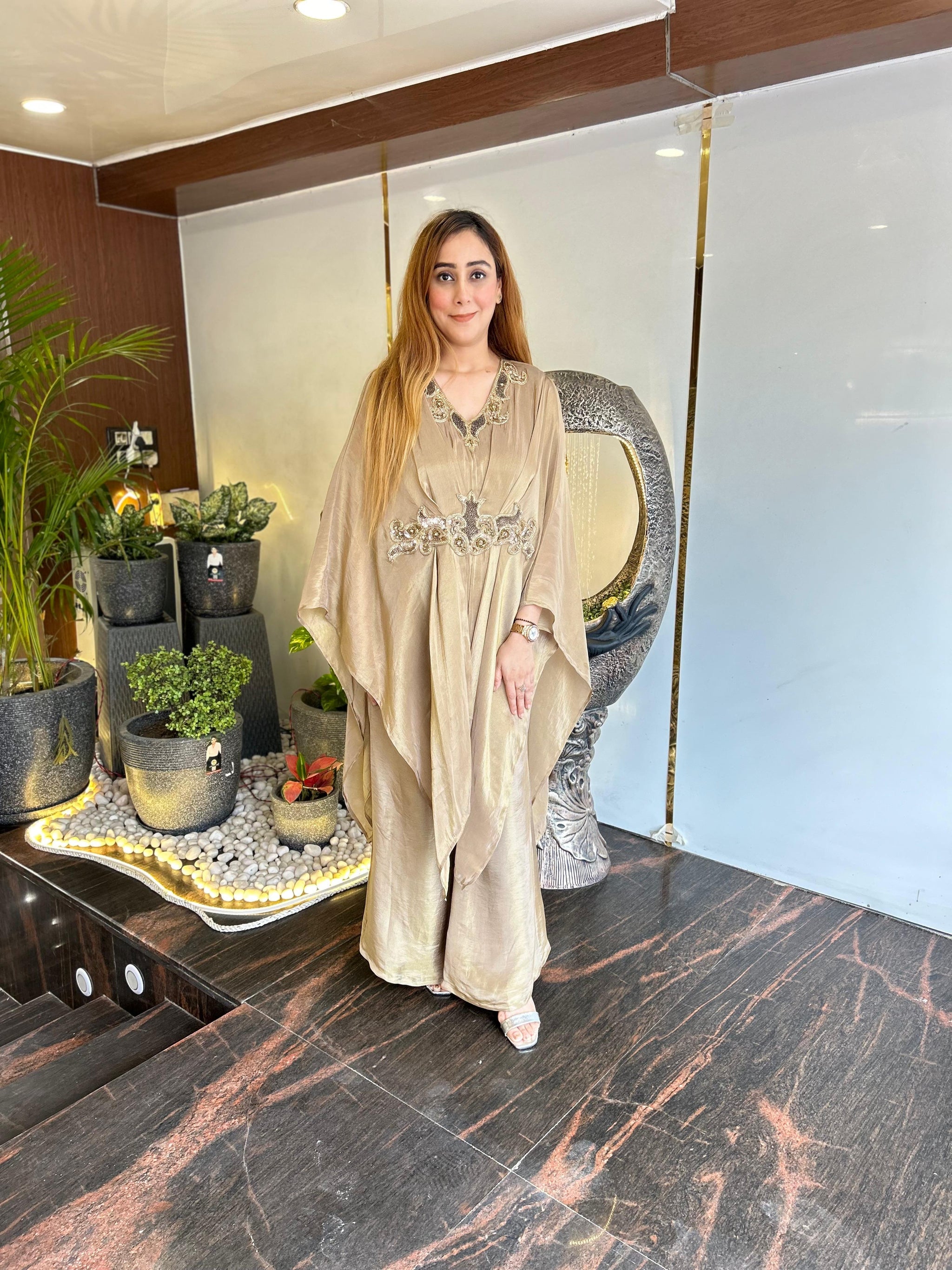 Aurum Gold-Sided Kaftan