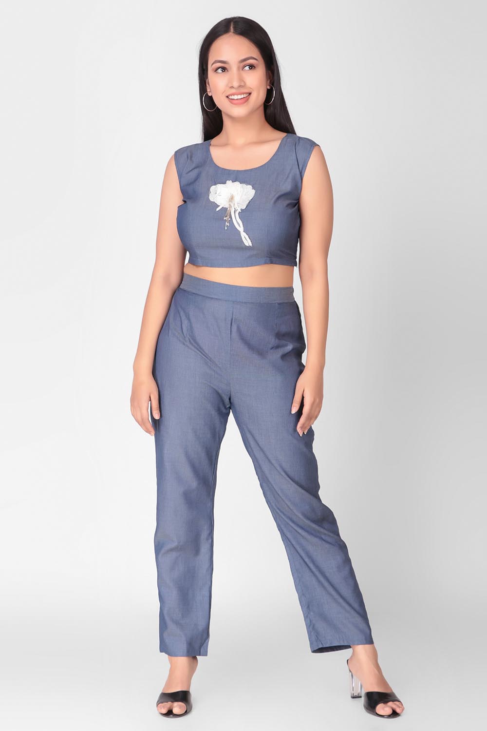 Cotton Denim Co-ord